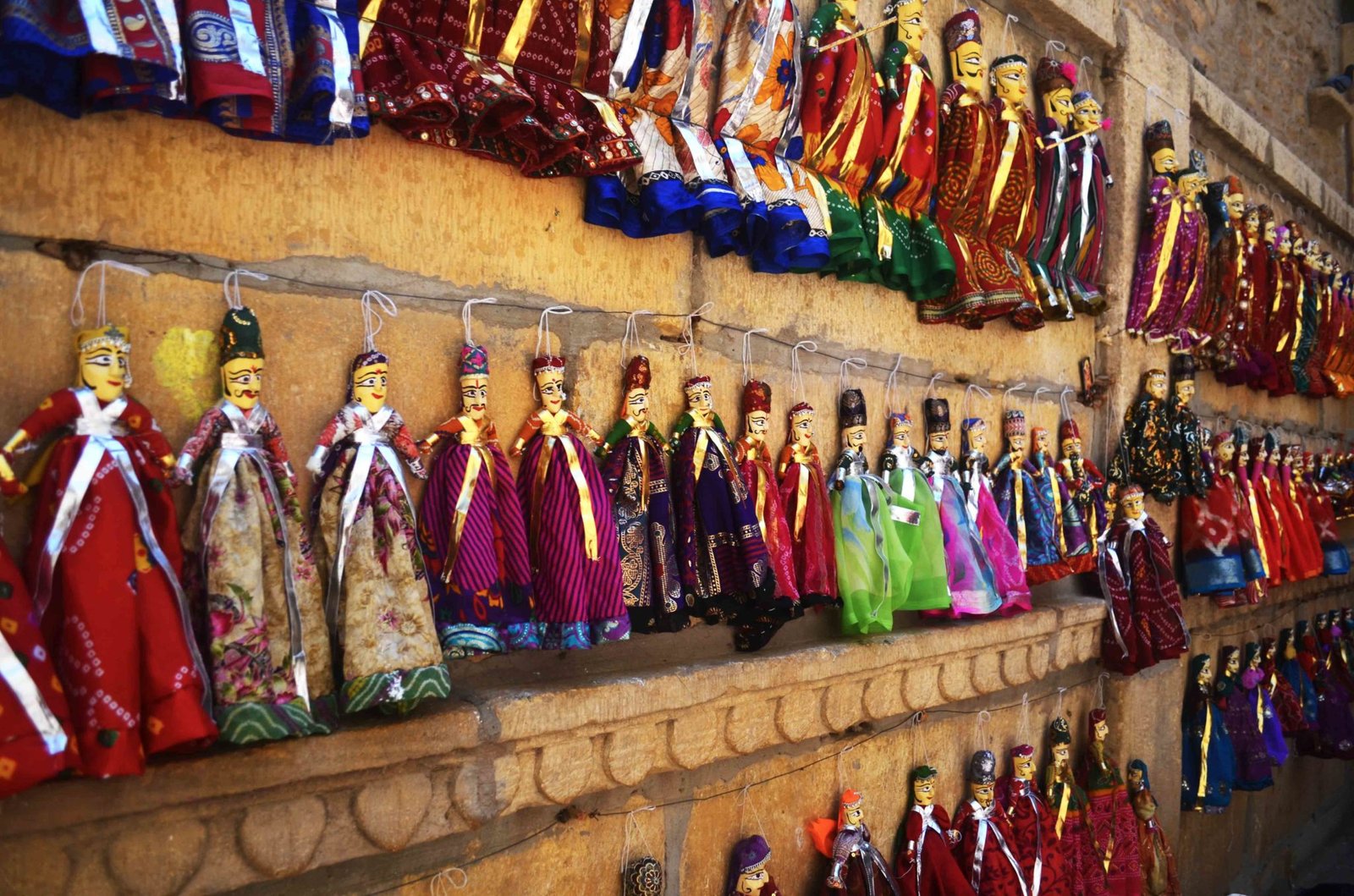 Rajasthani puppets in Jaisalmer by Travel Jaunts