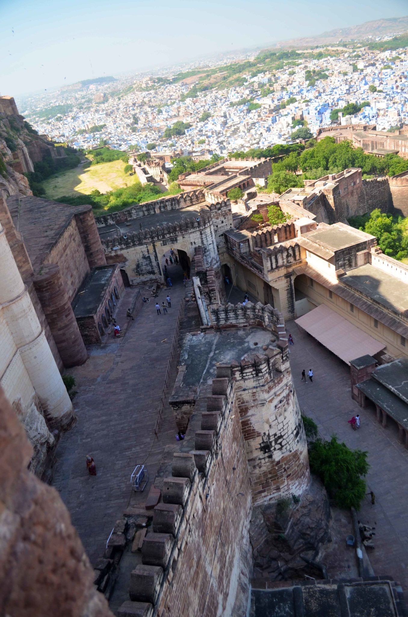 View from the top of Mehrangarh Fort in Jodhpur by Travel Jaunts