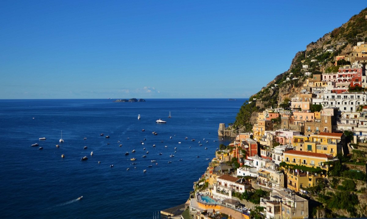 Positano on Amalfi coast