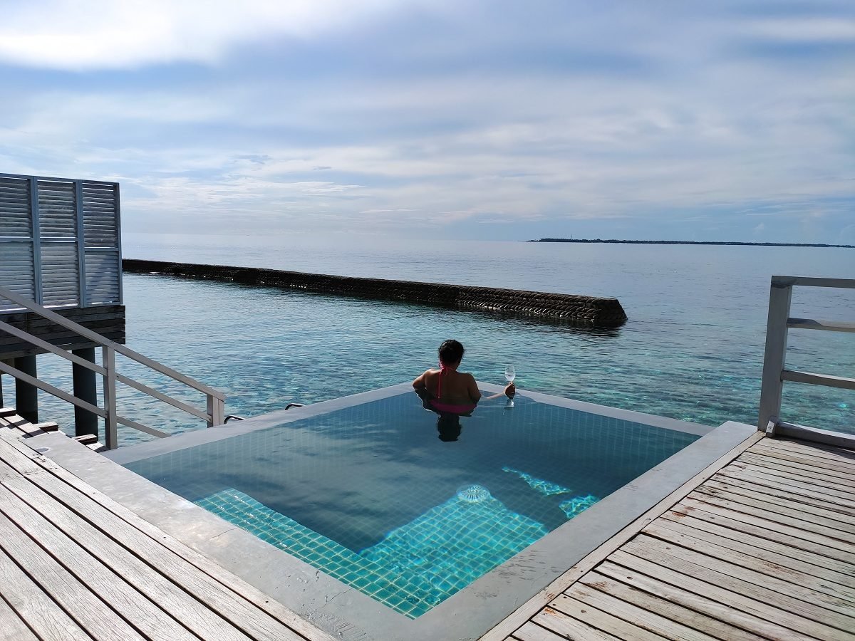 Water villa in Maldives