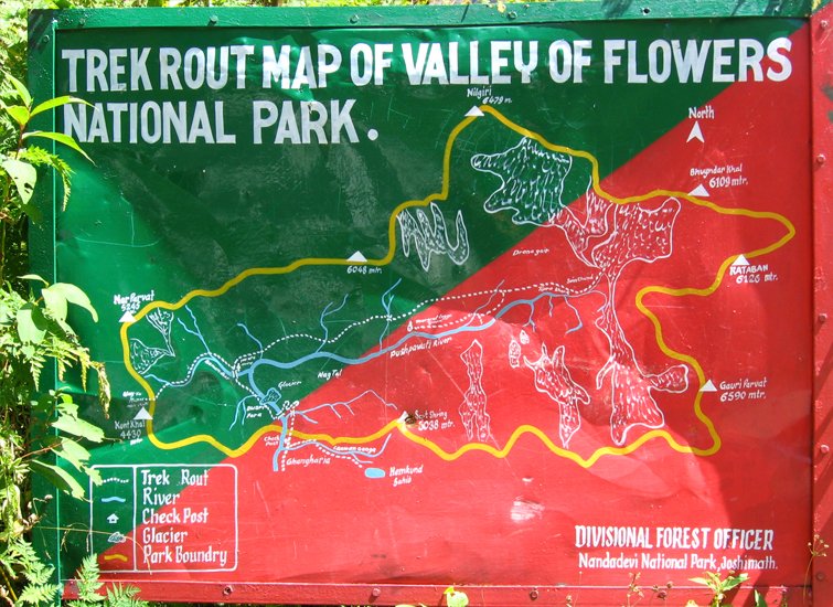 Valley Trek Route & Map
